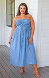 Carolina in My Mind Maxi Dress - AS6501-01 - Love it Curvy