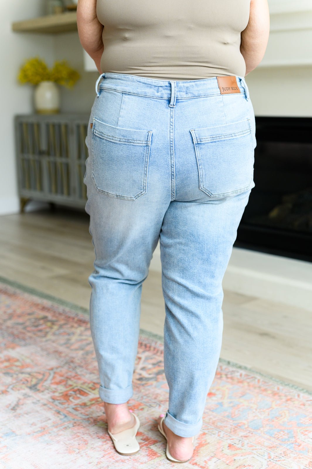 Cooper High Rise Vintage Denim Jogger - AS8238-01 - Love it Curvy