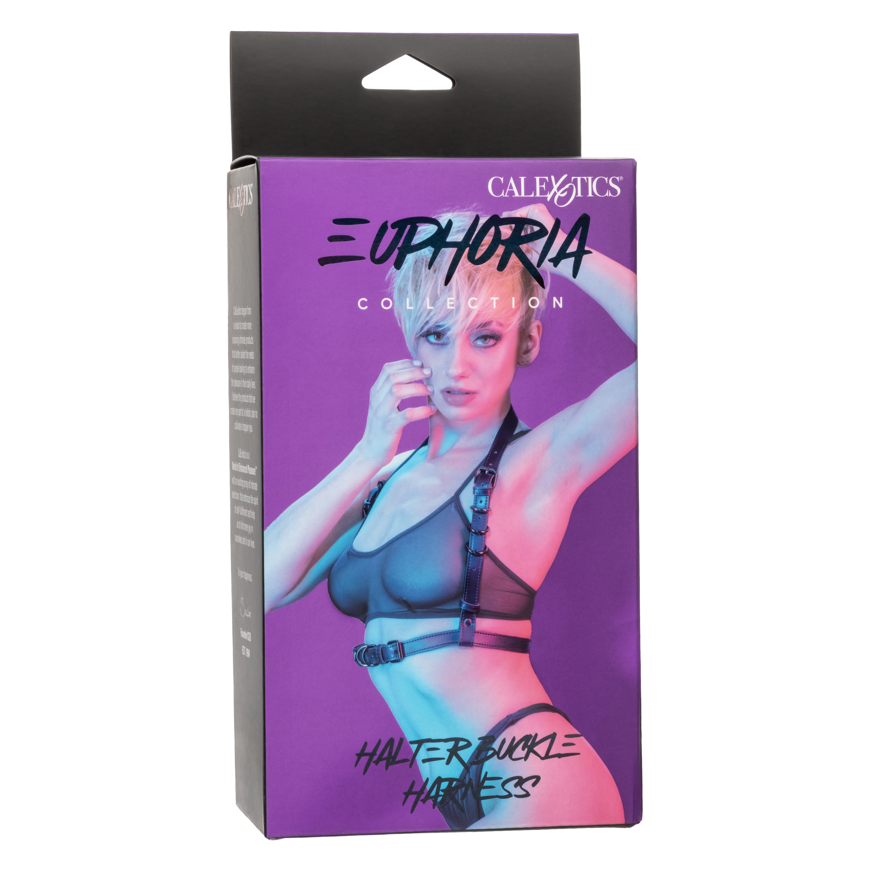 Euphoria Collection Halter Buckle Harness - Black - Love it Curvy