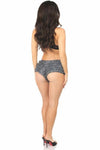 Dark Grey Lace Ruffle Panty - Love it Curvy