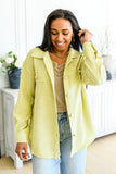 Daydreams Shacket in Yellow - AS5569-01 - Love it Curvy