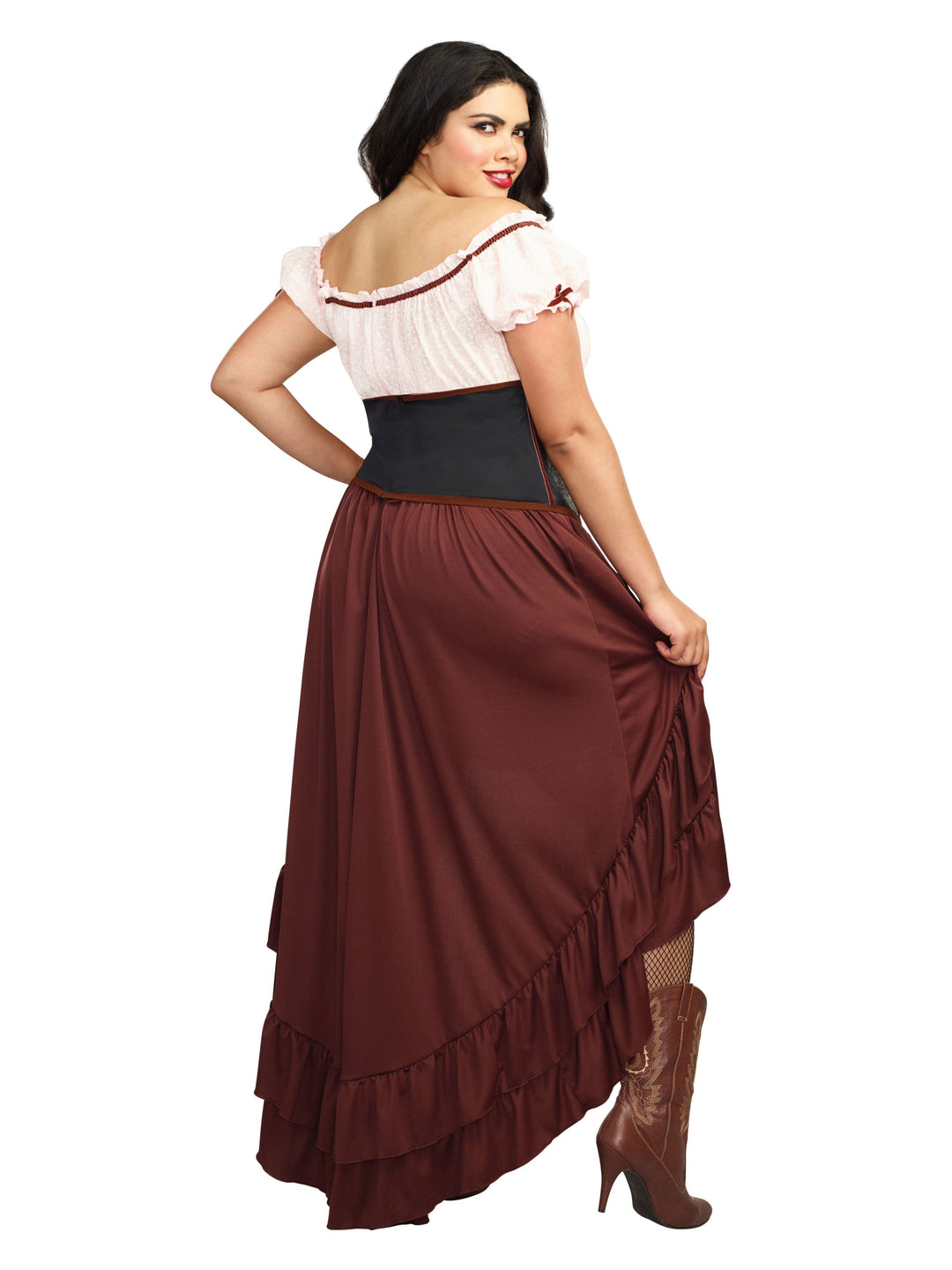 Dreamgirl Plus Size Saloon Gal Costume | Love It Curvy