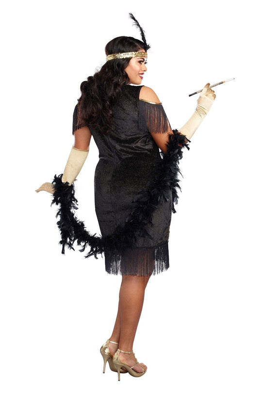 Dreamgirl Plus Size Swanky Flapper Costume | Love It Curvy