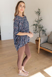 Essential Blouse in Navy Paisley - AS8097-01 - Love it Curvy