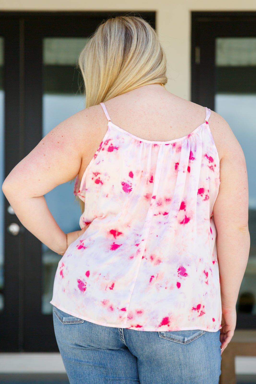 Everything is Fine Floral Camisole - AS6261-01 - Love it Curvy