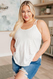 Eye on the Prize Eyelet Tank - AS7738-01 - Love it Curvy