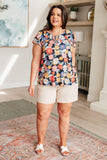 Flower Power Floral Top - AS6672-01 - Love it Curvy