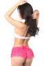 Fuchsia Ruffle Panty w/Bow - Love it Curvy