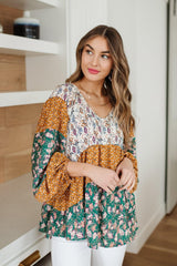 Garden Party Blouse - AS3706-1 - Love it Curvy