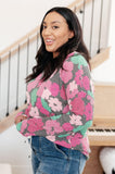 Group Chat Floral Top - AS7351-01 - Love it Curvy