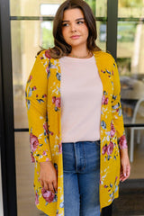 Grow As You Go Floral Cardigan - AS6772-01 - Love it Curvy