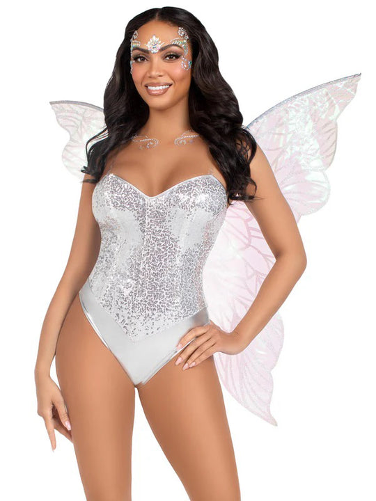 Strapless Fairy Wings - Os - Clear - Love it Curvy