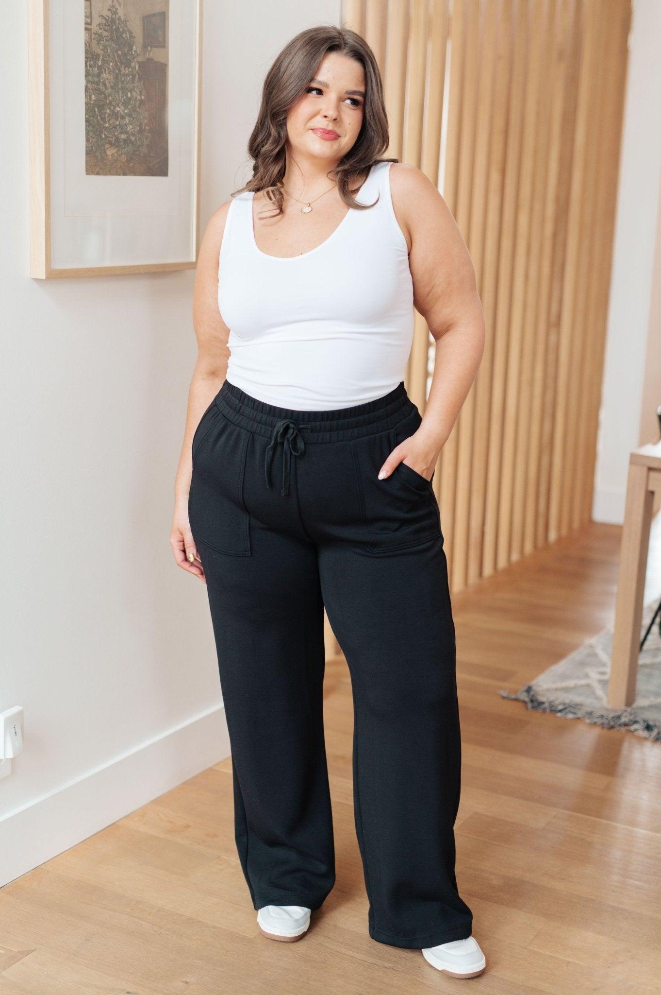 Handle That Straight Leg Pants - AS7584-01 - Love it Curvy