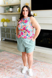 Hanging By A Moment High Rise Shorts - AS6596-01 - Love it Curvy