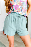 Hanging By A Moment High Rise Shorts - AS6596-01 - Love it Curvy