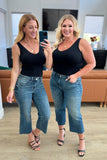 Hayes High Rise Wide Leg Crop Jeans - AS5895-01 - Love it Curvy