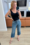 Hayes High Rise Wide Leg Crop Jeans - AS5895-01 - Love it Curvy