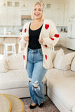 Heart Eyes Cardigan - AS7678-01 - Love it Curvy