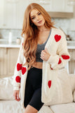 Heart Eyes Cardigan - AS7678-01 - Love it Curvy