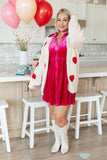 Heart Eyes Cardigan - AS7678-01 - Love it Curvy