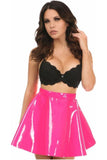 Hot Pink Patent Skirt