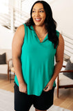 Just Like Me V-Neck Tank - AS8518-01 - Love it Curvy