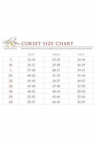 Lavish Black Patent Underbust Corset - Love it Curvy