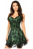 Lavish Green Lace Corset Dress - LV - 341 - S - Love it Curvy