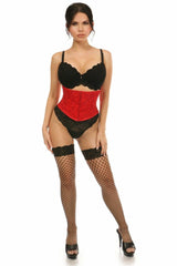 Lavish Red Lace Mini Cincher - LV - 808 - S - Love it Curvy