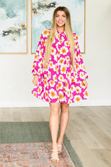 Magnificently Mod Floral Shirt Dress - AS6887-01 - Love it Curvy