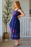 Midnight Magic Embroidered Maxi Dress - AS6277-01 - Love it Curvy