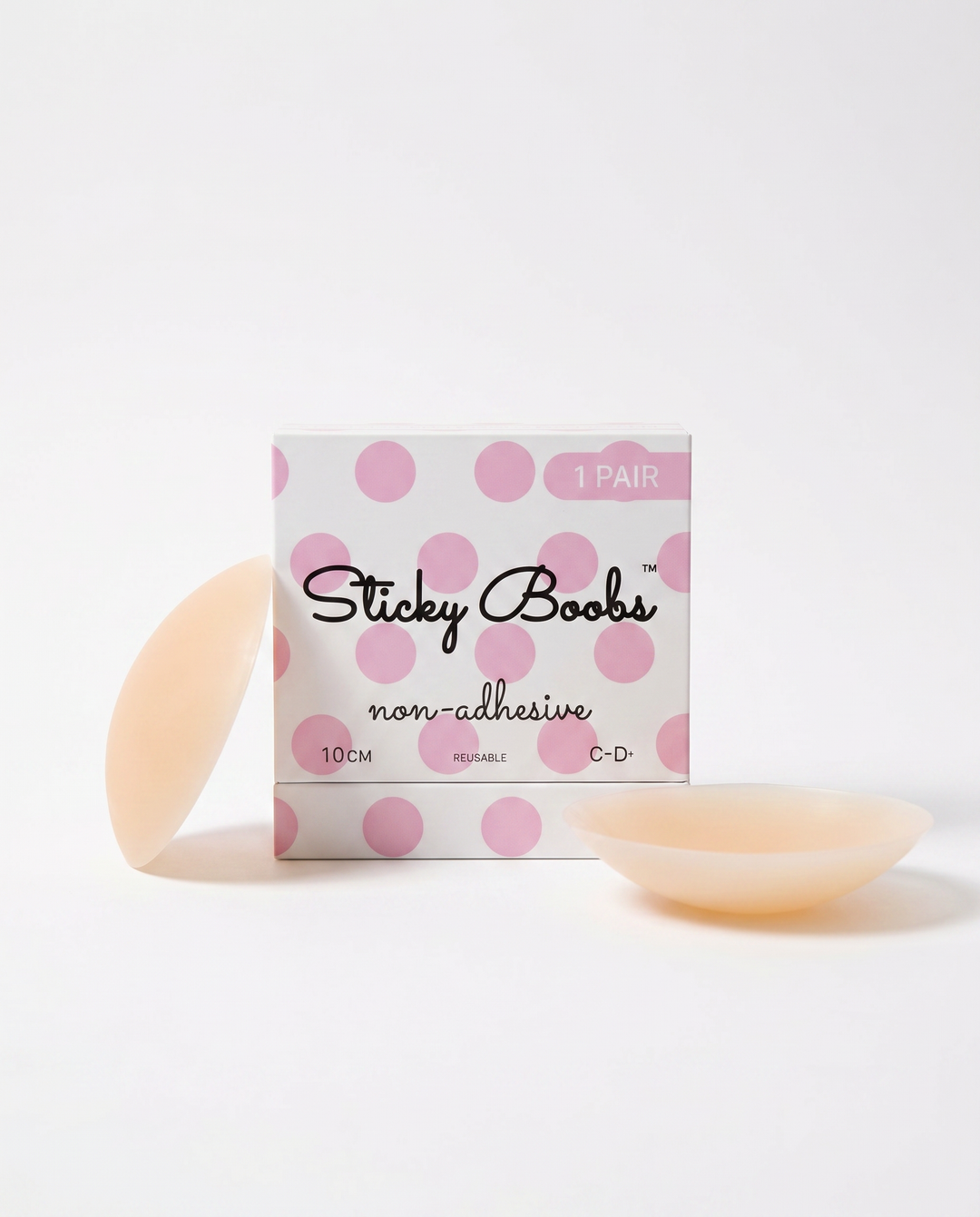 Sticky Boobs Non-Adhesive Silicone Nipple Covers – Reusable, No Glue
