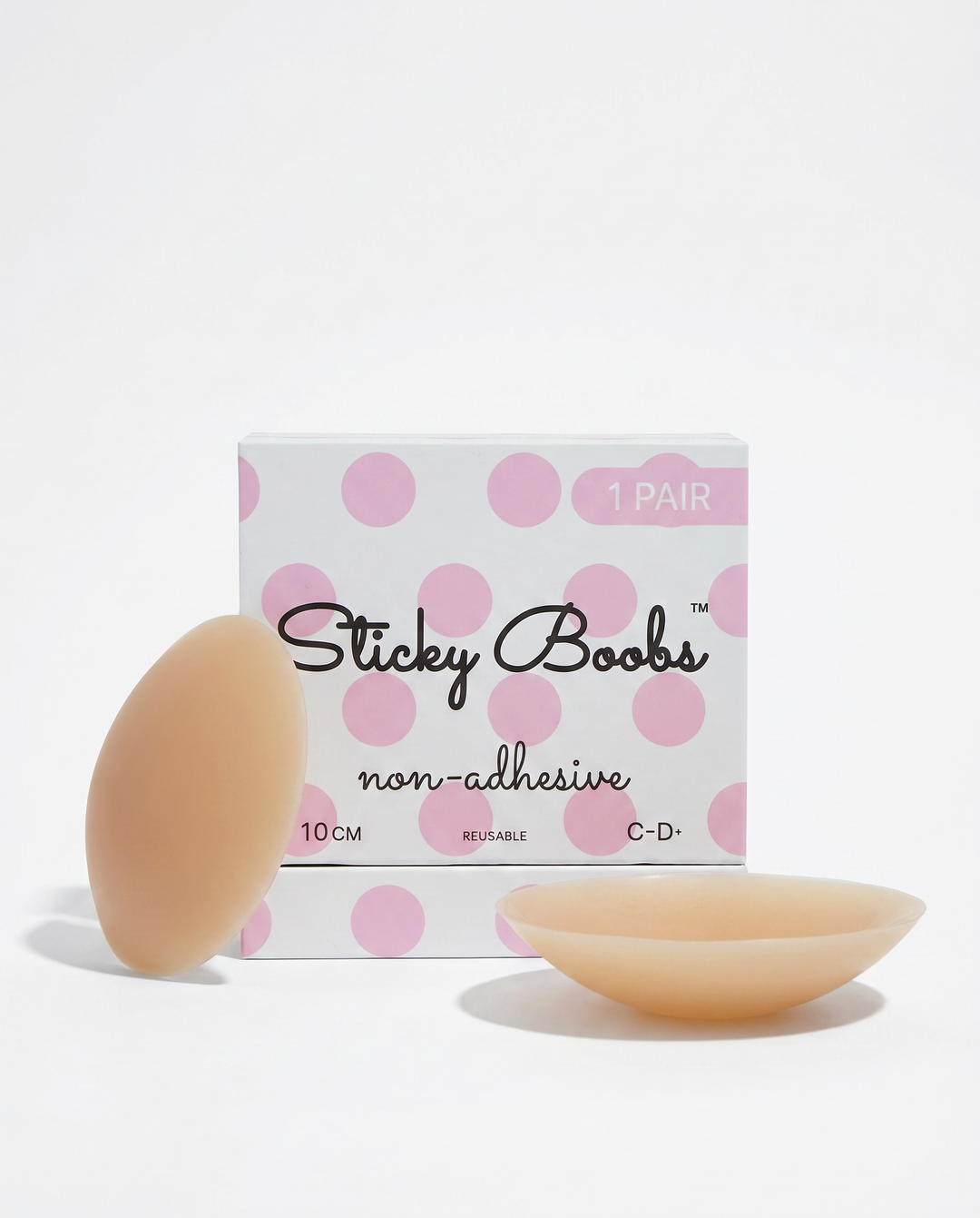 Sticky Boobs Non-Adhesive Silicone Nipple Covers – Reusable, No Glue