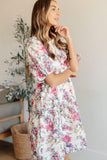 Not in Nottingham Floral Dress - AS8071-01 - Love it Curvy