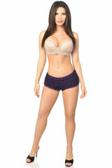 Plum Ruffle Panty w/Bow - Daisy - PLBOWRP - S - Love it Curvy