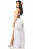 Sheer White Lace Skirt - ACC - 76 - Regular - Love it Curvy