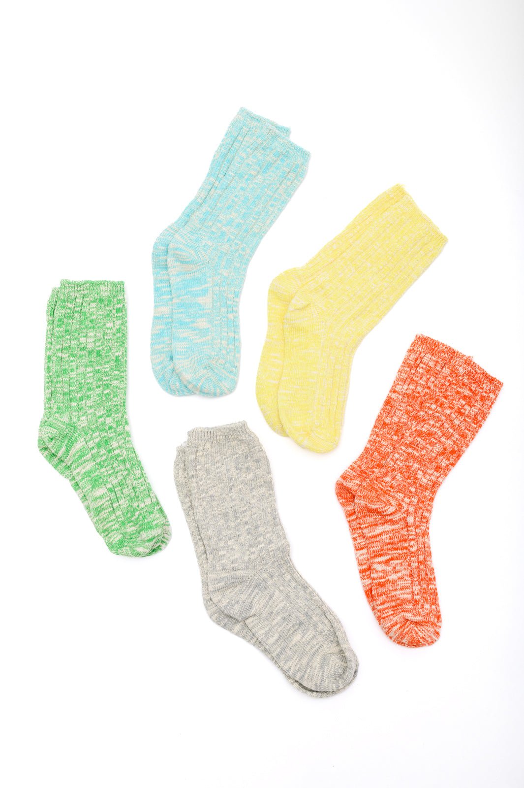 Sweet Socks Heathered Scrunch Socks - AS6285-01 - Love it Curvy