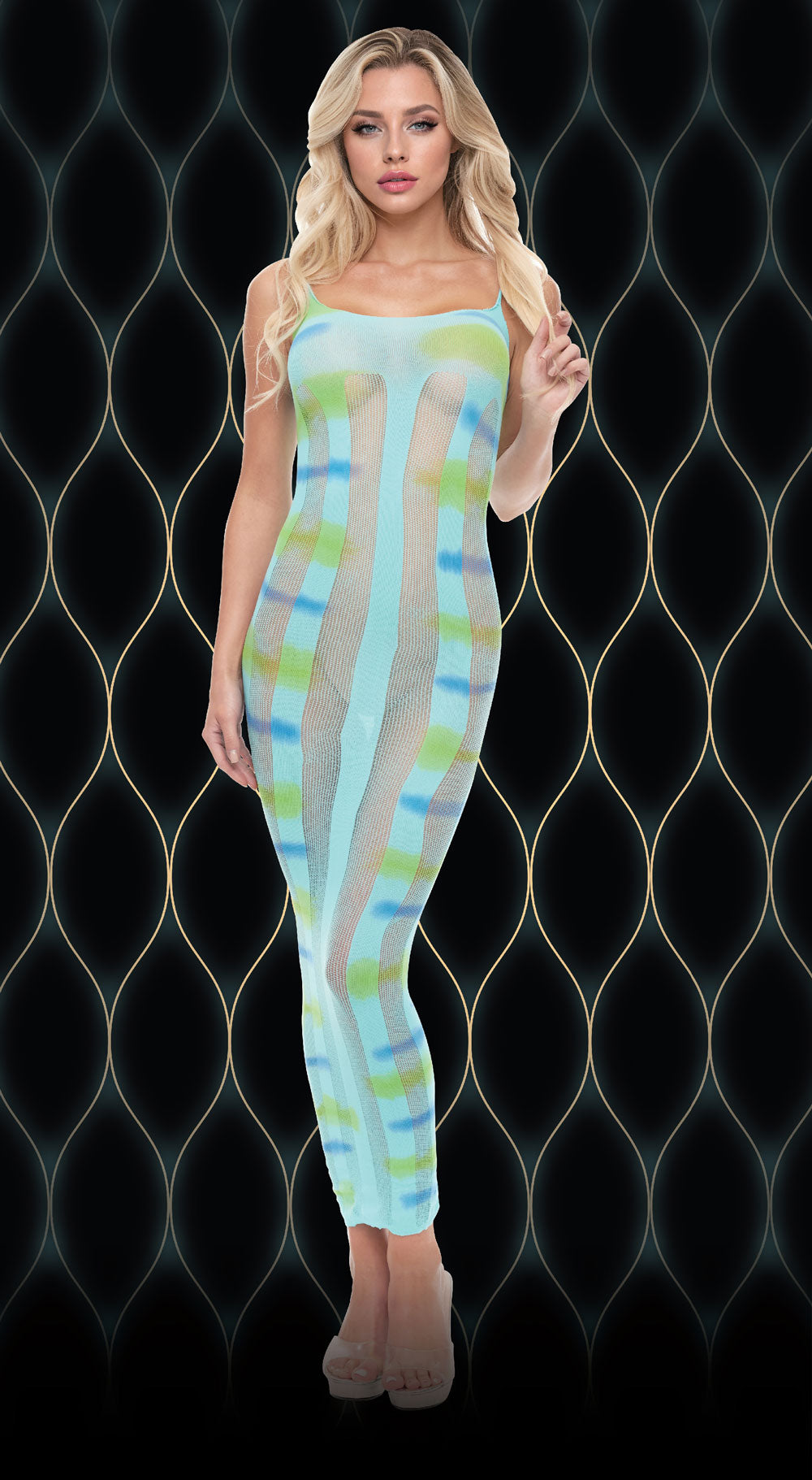 Blue Horizon Maxi Dress - Os - Love it Curvy