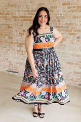 You Can Count On It Floral Summer Dress - AS8687-01 - Love it Curvy