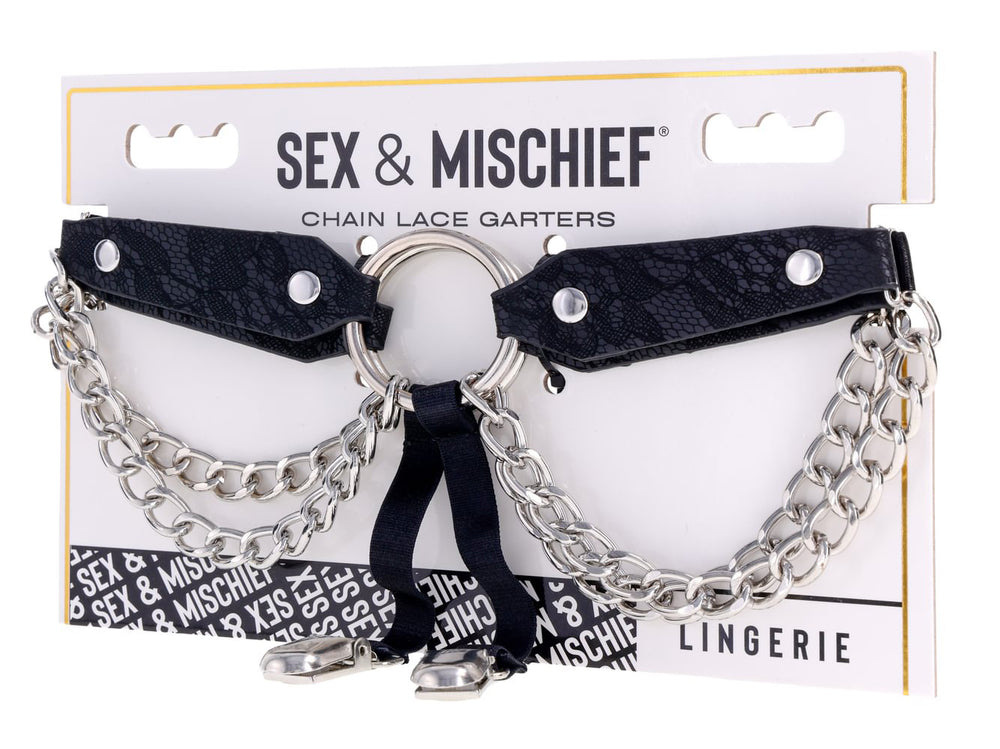 Chain Lace Garters - Love it Curvy