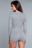 1882 Nala Romper Grey - 1882-GREY-L - Love it Curvy