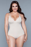 2003 What Waist Shapewear Bodysuit Nude - 2003-1X/2X-NUDE - Love it Curvy