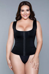 2041 Miraculous Shapewear Top Black - 2041-BLACK-L/XL - Love it Curvy