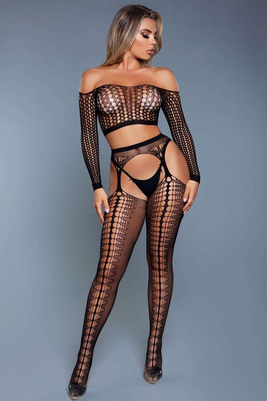 2052 Run The World Bodystocking - Love it Curvy