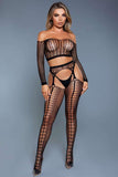 2052 Run The World Bodystocking - Love it Curvy