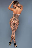 2154 Luscious Leopard Bodystocking - 2154-LEO-Q - Love it Curvy