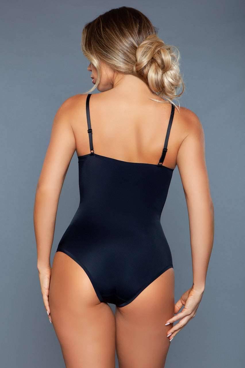 2177 Comfort Control Bodysuit Black - 2177-BLK-L/XL - Love it Curvy