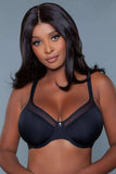 2215 Kristy Full Coverage Bra Black - 2215-BLK-36D - Love it Curvy