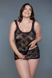 2237 Melina Set Black - 2237-BLK-L - Love it Curvy