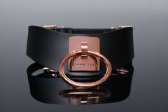 22525 - Vegan Leather Collar - 22525-BLK - Love it Curvy